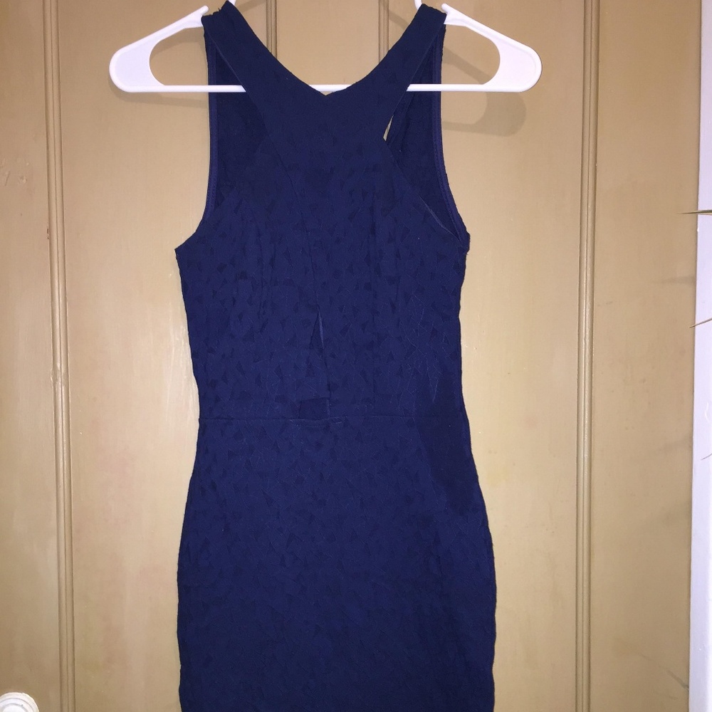 Alt.B Dark Blue tight fit dress